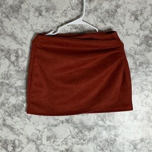 Elegant Rust Skirt